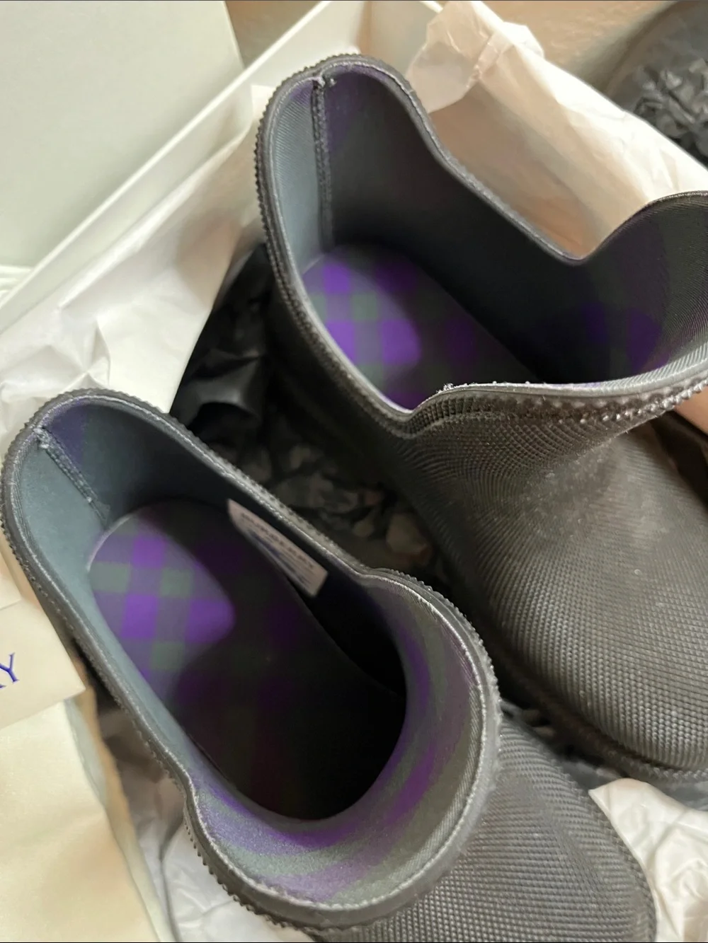 NEW Burberry Marsh Low Chelsea Boots Womens size US 6 or Eu 36